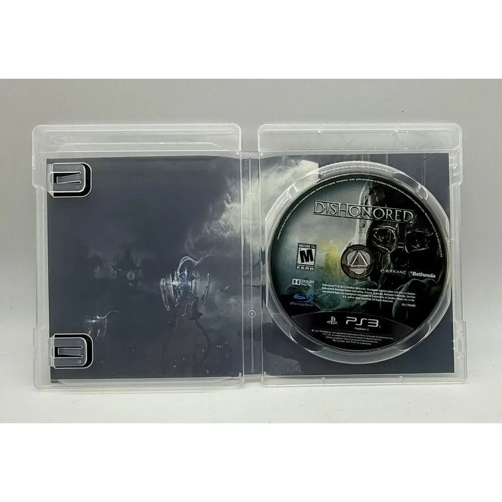 Dishonored Video Game For PlayStation 3 PS3 2012 Includes Game And‎ Case